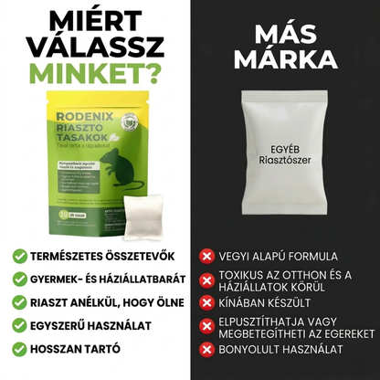 RodeniX - Rágcsáló távoltartó tasak 10db-os